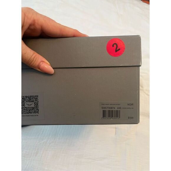 Zadig&Voltaire First Night 60mm slingback pumps NEW - Picture 12 of 13